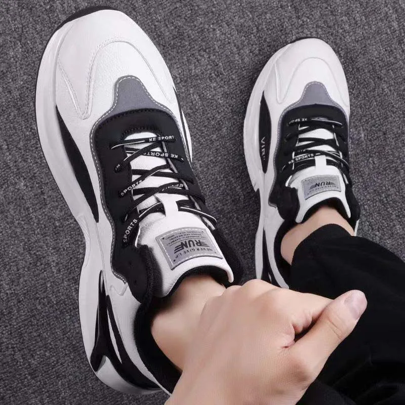 

Sports Shoes Men's 2022 Spring New Men's Outdoor Sports Breathable and Comfortable Running Shoes Fashion Non-slip Casual Shoes