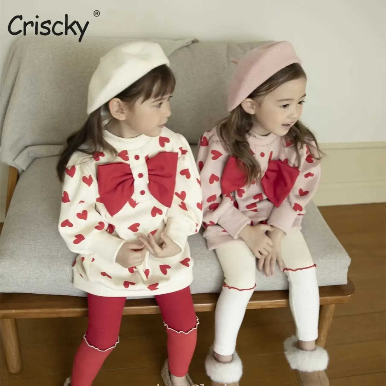 

Criscky 2022 Children Clothing Cotton Long Sleeve O Neck T-shirts Baby Girl Tops Kids Cotton Warm Spring Shirts Baby Clothes