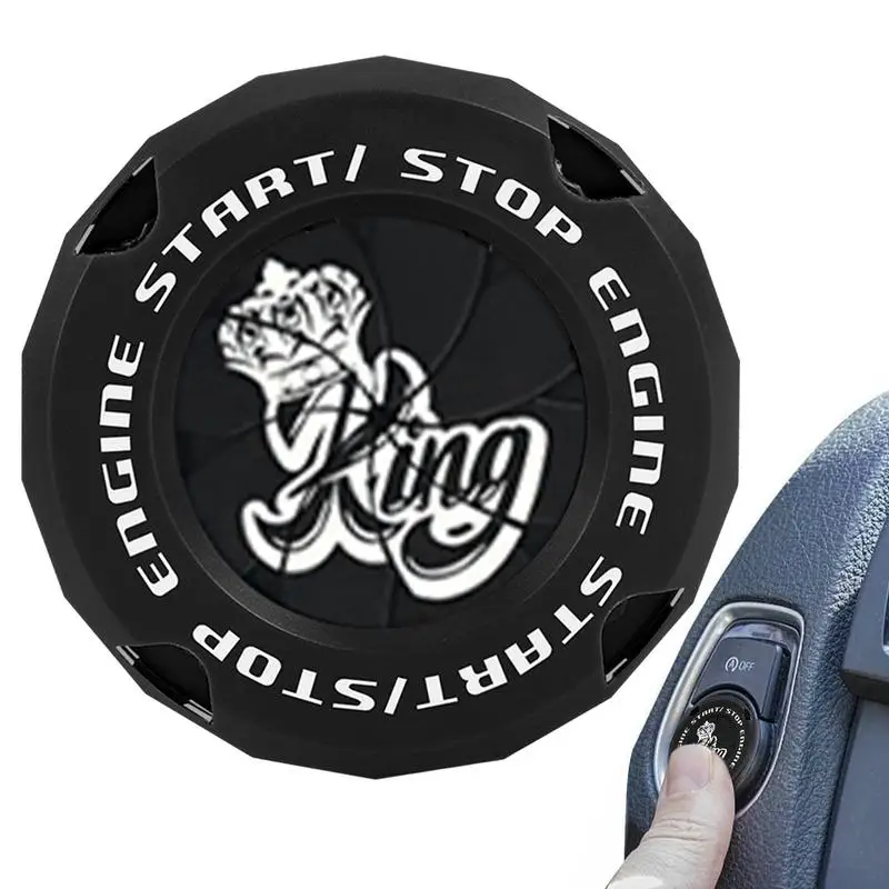 Крышка переключателя зажигания автомобиля декоративное кольцо для кнопки