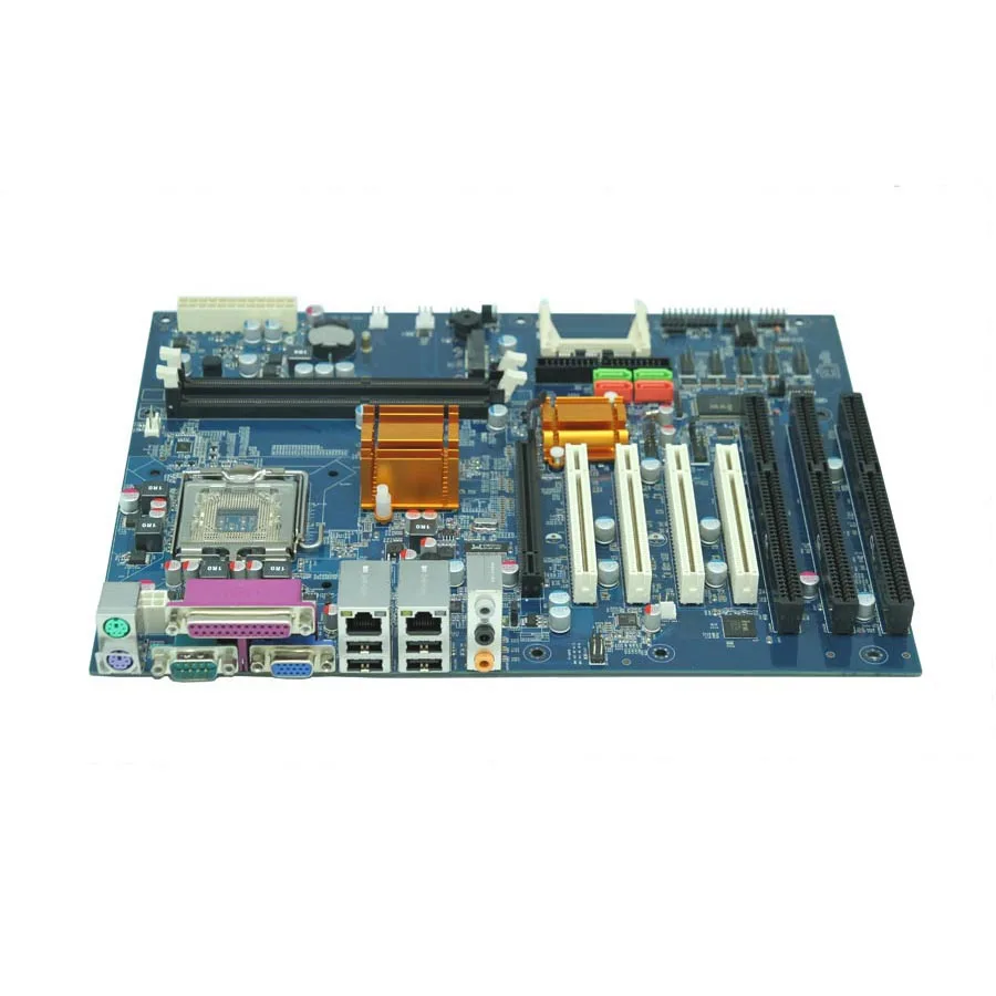 

ISA материнская плата со слотом с двумя слотами ISA LGA775 socket G41 чипсет ddr3 ПАМЯТЬ 5 PCI ,CF слот win2000, система winxp
