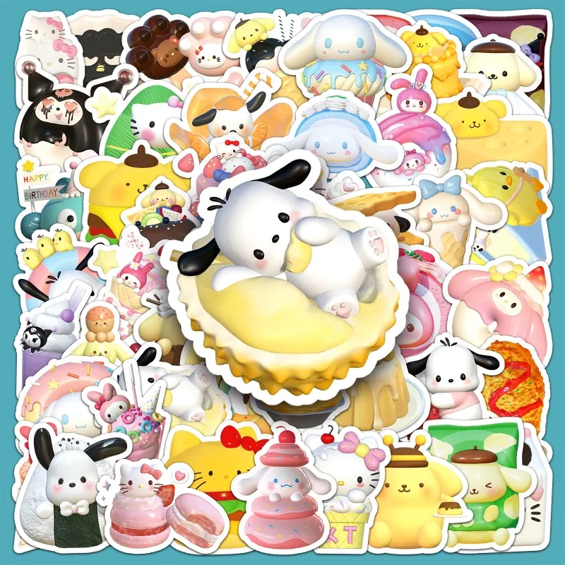 Стикеры Sanrio 50 шт