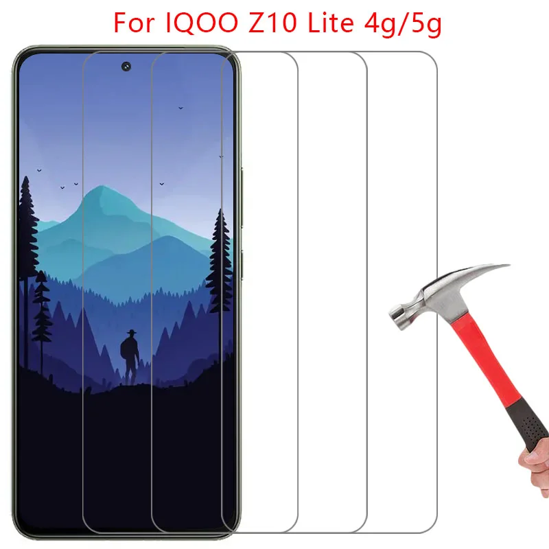 Фото Защитное стекло для Vivo iQOO Z10 Lite 4G/5G, чехол для телефона iQOO Z10, Z10 Lite, 4G/5G, задняя крышка 360° №1