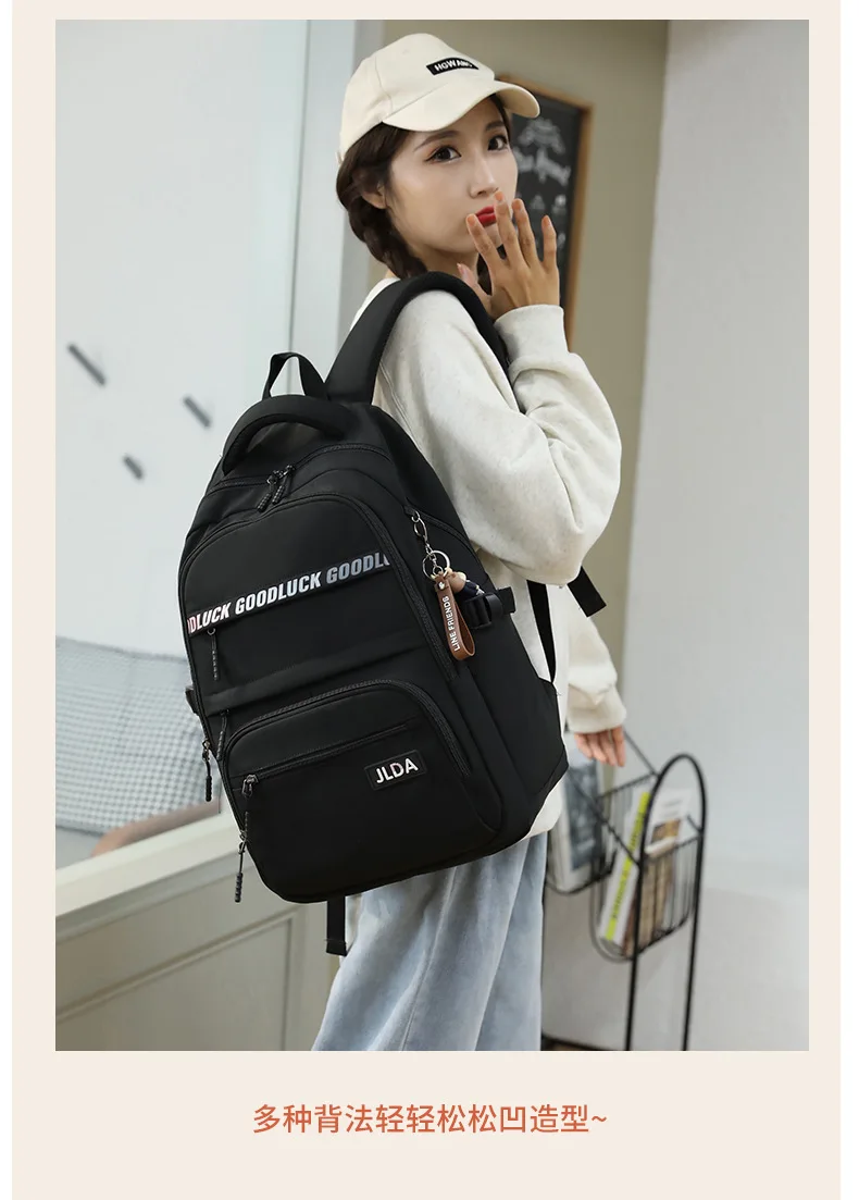 Школьный ранец для девочек женский рюкзак розового цвета подростков сумка