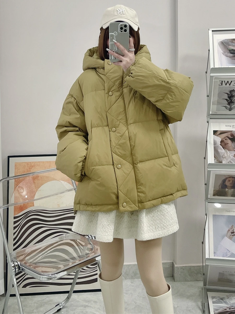 New Women Down Jacket Casual Style Autumn Winter Coats And Parkas Female Outwear