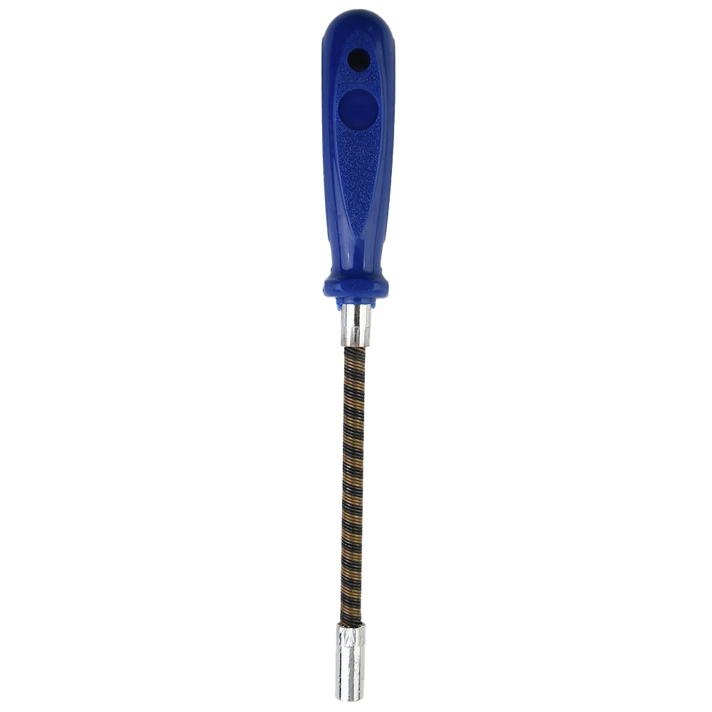 

1Pc Socket Screwdriver Hexagon 7mm 145mm Non-slip Flexible Shaft For Screws Fixing Fastening Steel For Repairing Hand Tools