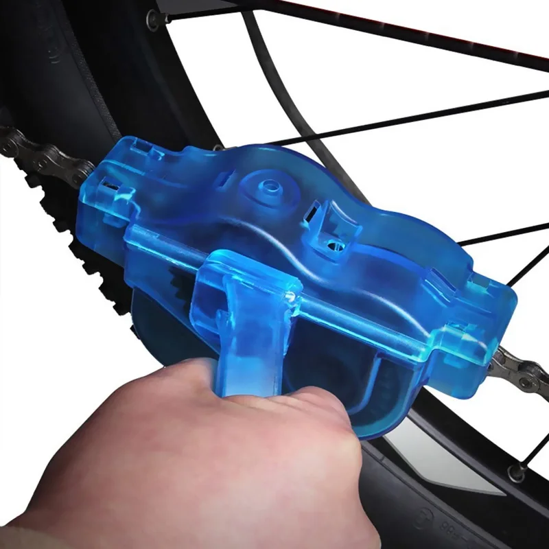 Набор для чистки горного велосипеда, портативный очиститель цепи для горного велосипеда, щетки для скруббер, инструмент для мытья, аксессуары для улицы