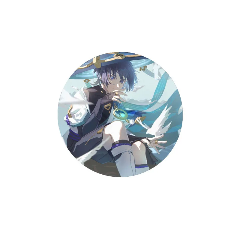 Брелок для ключей Genshin Impact Wanderer Kabukimono Balladeer Scaramouche Kunikuzushi
