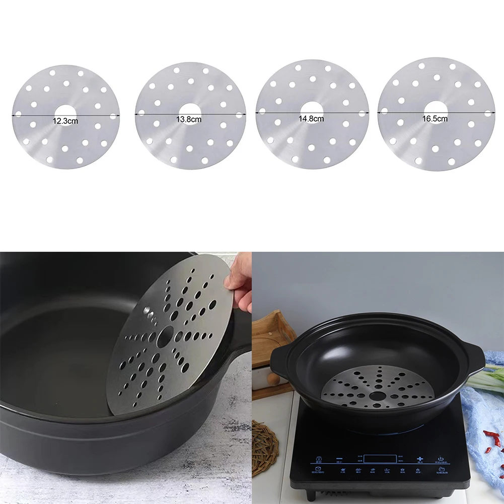 

Stainless Steel Cookware Thermal Guide Plate Induction Cooktop Converter Disk Kitchen Cooking Parts Induction Cooker Thermal Pad