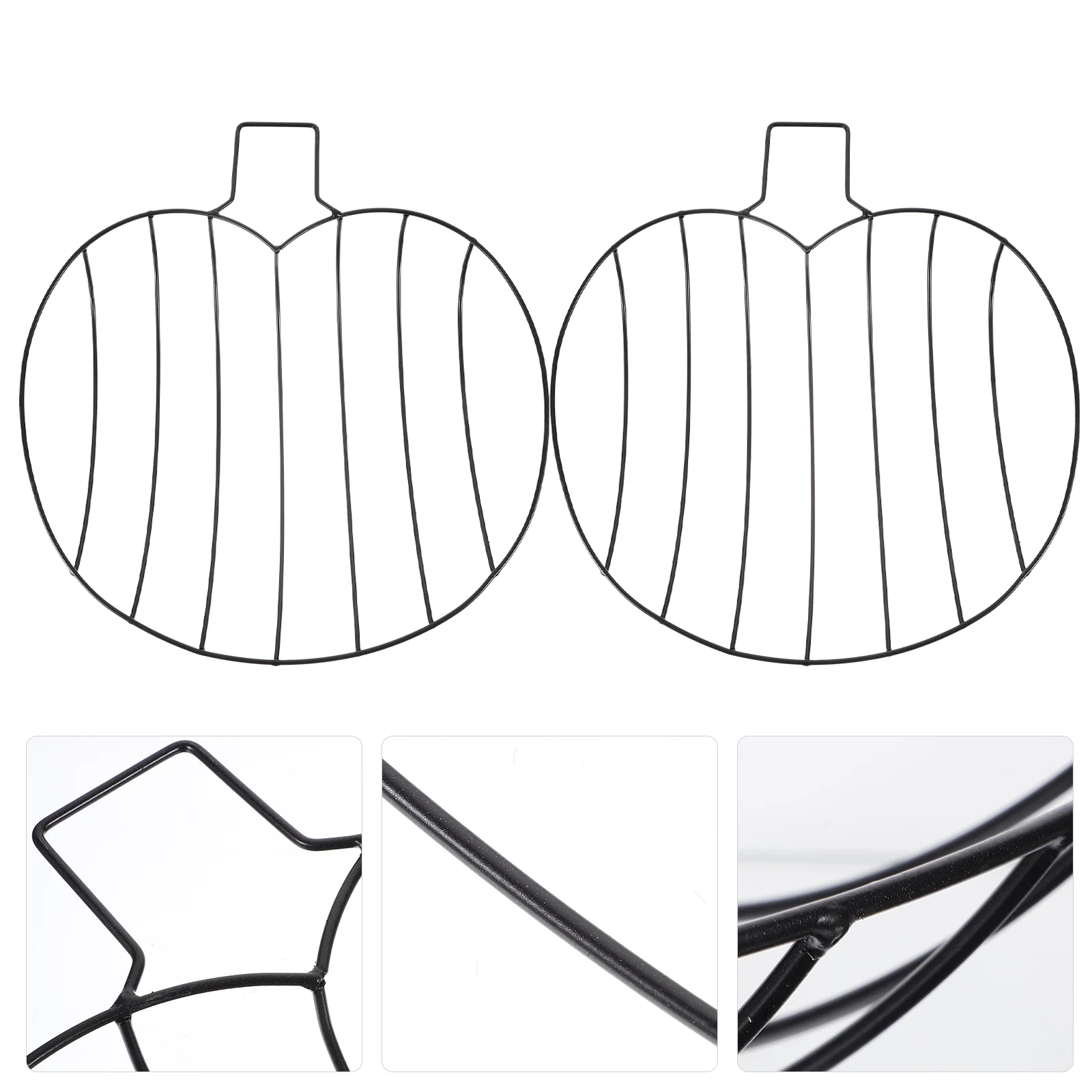 2 шт. осенняя форма металлического венка сделай сам проект ремесло железная