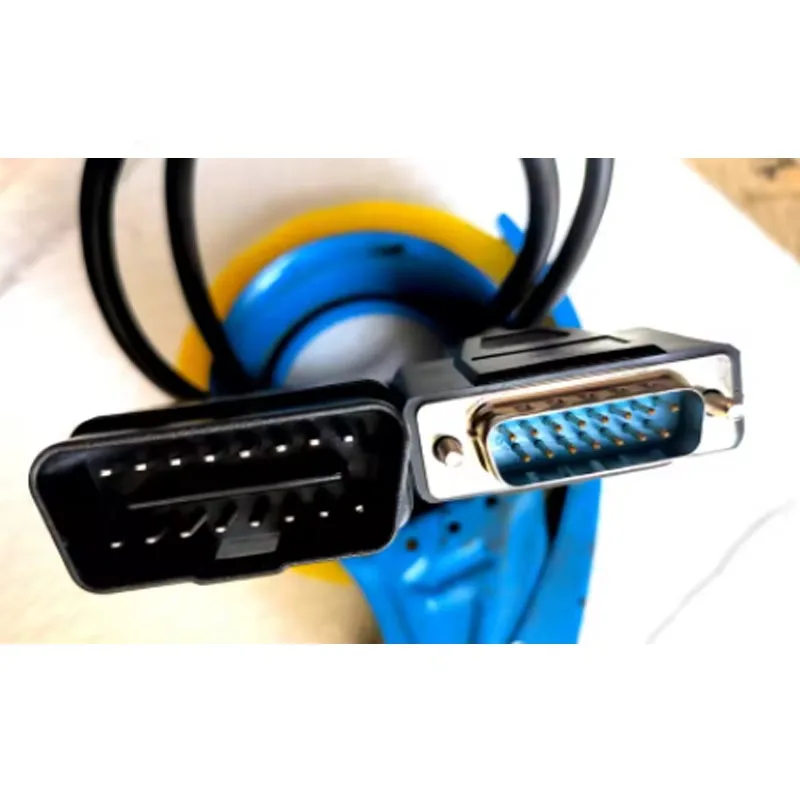 Фото 60 см OBD2 OBDII кабель для передачи данных, совместимый с сканером Autel MaxiScan MS509, адаптер для разъема основного кабеля №5
