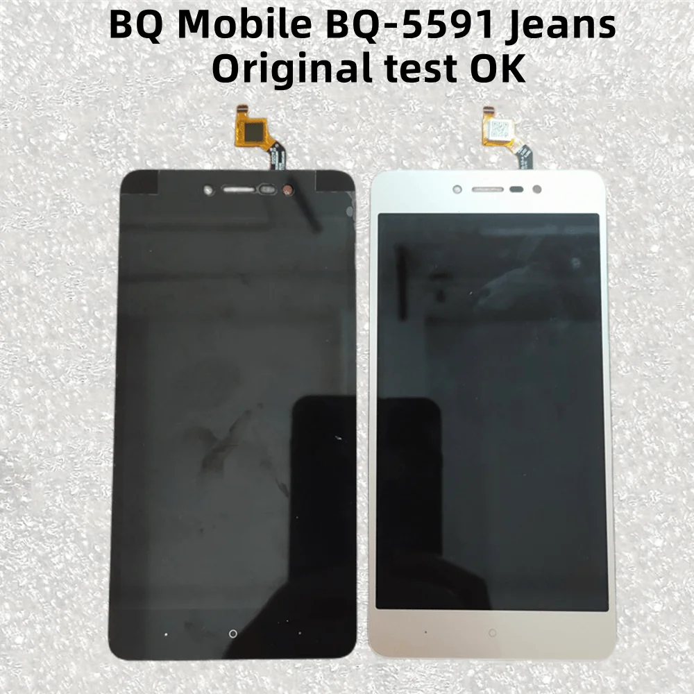 Для BQ Mobile BQ-5591 Jeans ЖК-дисплей Φ сенсорный экран модуль внутри и снаружи 5591 - купить