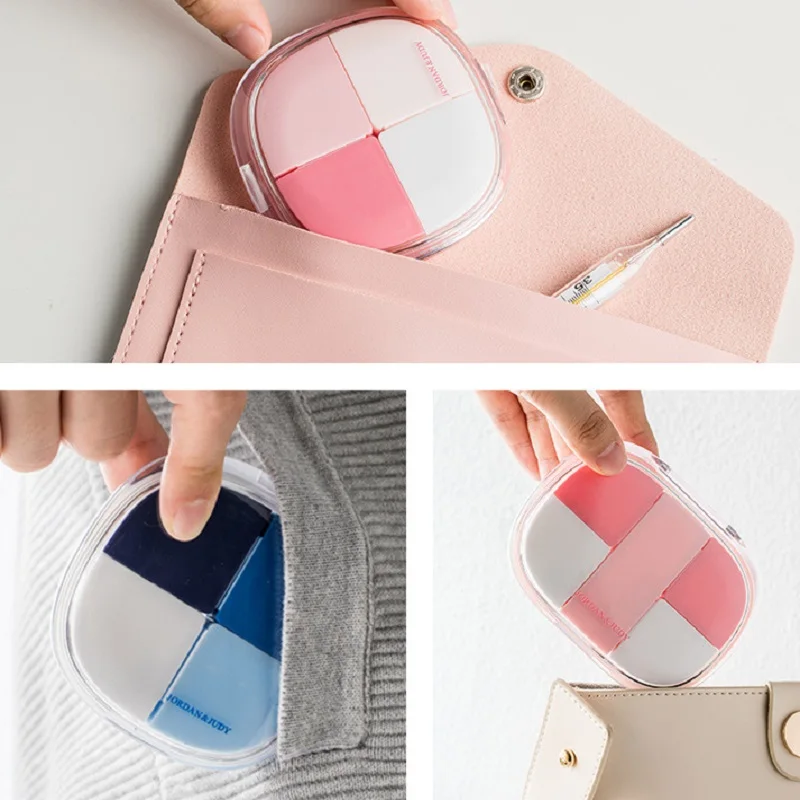 Водонепроницаемый контейнер для лекарств с несколькими отделениями чехол