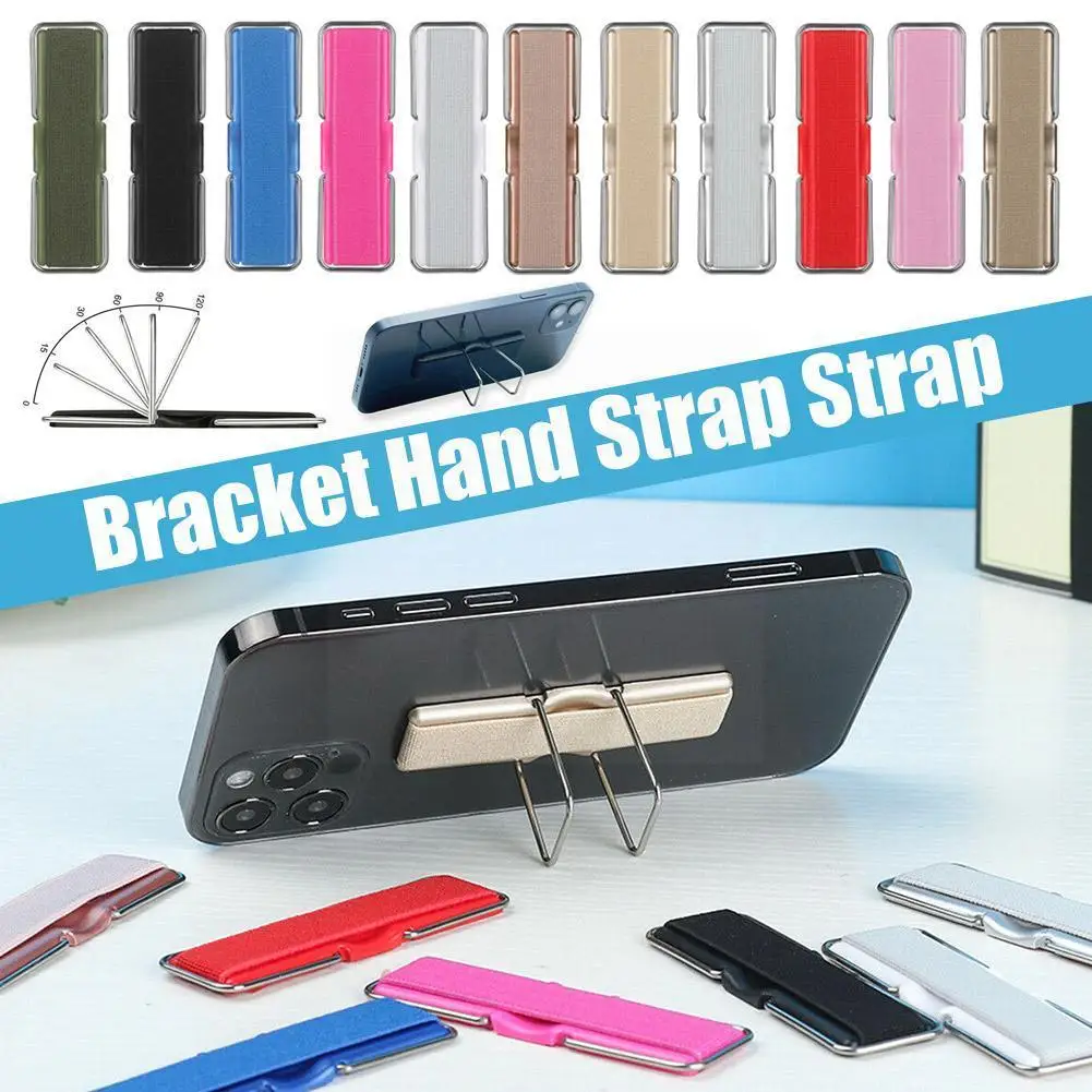 

Universal Finger Grip Phone Holder With Elastic Band For Mobile Phone Back Sticker Stand Flexible Handle Tablet PC Sling St L7B7