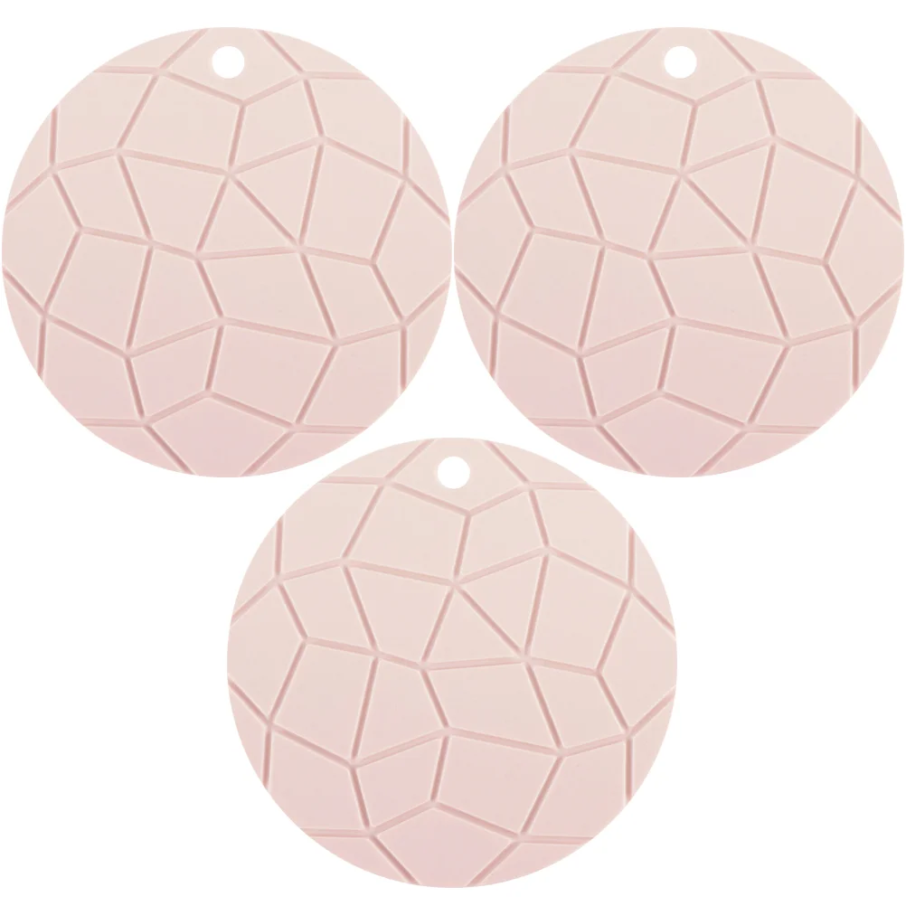 

3Pcs Reusable Kitchen Table Compact Hot Dish Mat Pot Pad Kitchen Pot Holder Pot Holder for Pot Home Dish