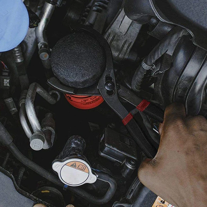 

Adjustable Oil Filter Wrench Removal Tool Ideal For Engine Filters Conduit Fittings Car Maintainance Hand Tool High Quality