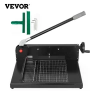 vevor a4 12 manual paper cutter heavy duty guillotine trimmer 300 sheets die cutters use for home office laboratory commercial