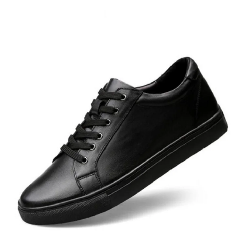 

RECOBA Men Shoes Men's Shoe Oxfords Checkered Rubber Adult Lace Up Latex Leather Casual Shoes Shoes New