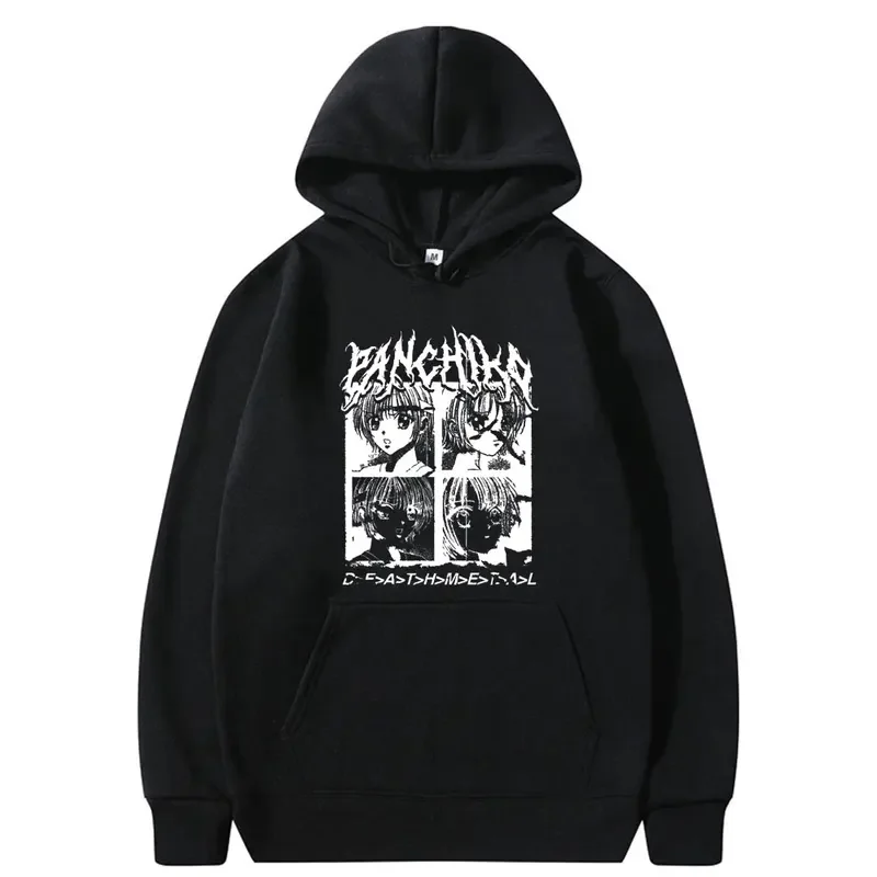 Толстовка Panchiko DEATHMETAL Мужская/женская с принтом модная уличная одежда в стиле
