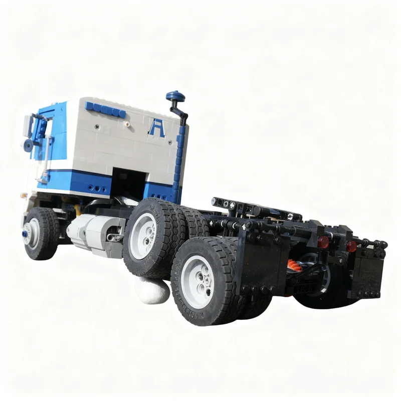 2043 детали MOC FORD WT9000 1:17 Модель грузовика-кабовера, конструктор, развивающая игрушка для детей, подарок на день рожденияРождество (art.: 3920dc99a428b) - 3920dc99a428b