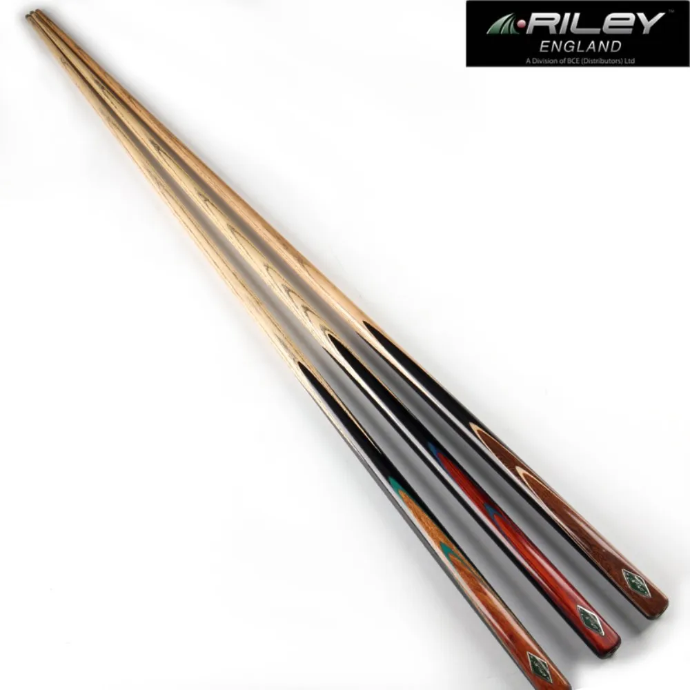 

RILEY 57" 3/4 Green Logo Professional RMA Snooker Billiard Pool Cue Stick 9.8mm＋Extender + Case Holder