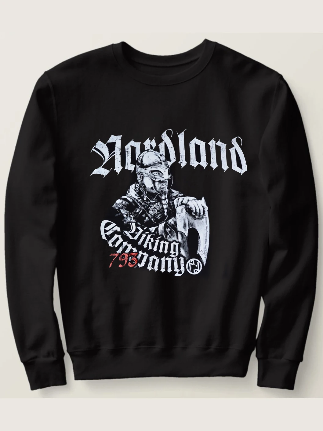 

Nordland Scandinavian Nordic Viking Warriors Sweatshirt 100% Cotton Comfortable Casual Mens Pullover Hoodie Fashion Streetwear
