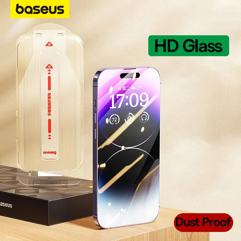 Защитная пленка Baseus Anti-Spy для iPhone 15/14 Pro Max, закаленное стекло — фото товара