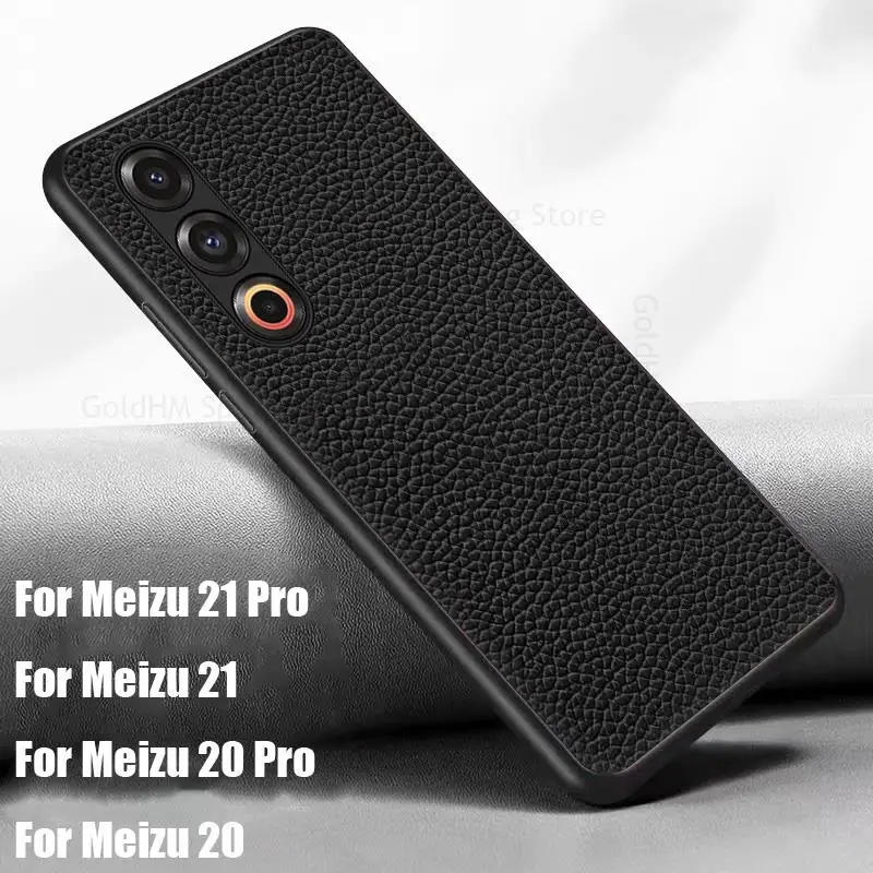 Кожаный чехол для телефона Meizu 21 Pro Coque 20 ультратонкий противоударный MEIZU Funda