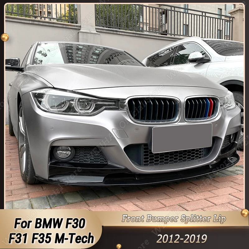 

Автомобильный передний бампер сплиттер губа диффузор спойлер для BMW F30 F31 F35 M-Tech 320i 328i 330i 335i 340i 316d 318d M-Sport 2012-2019