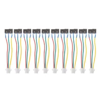 10pcs gas water heater micro switch three wires small on off control without splinter