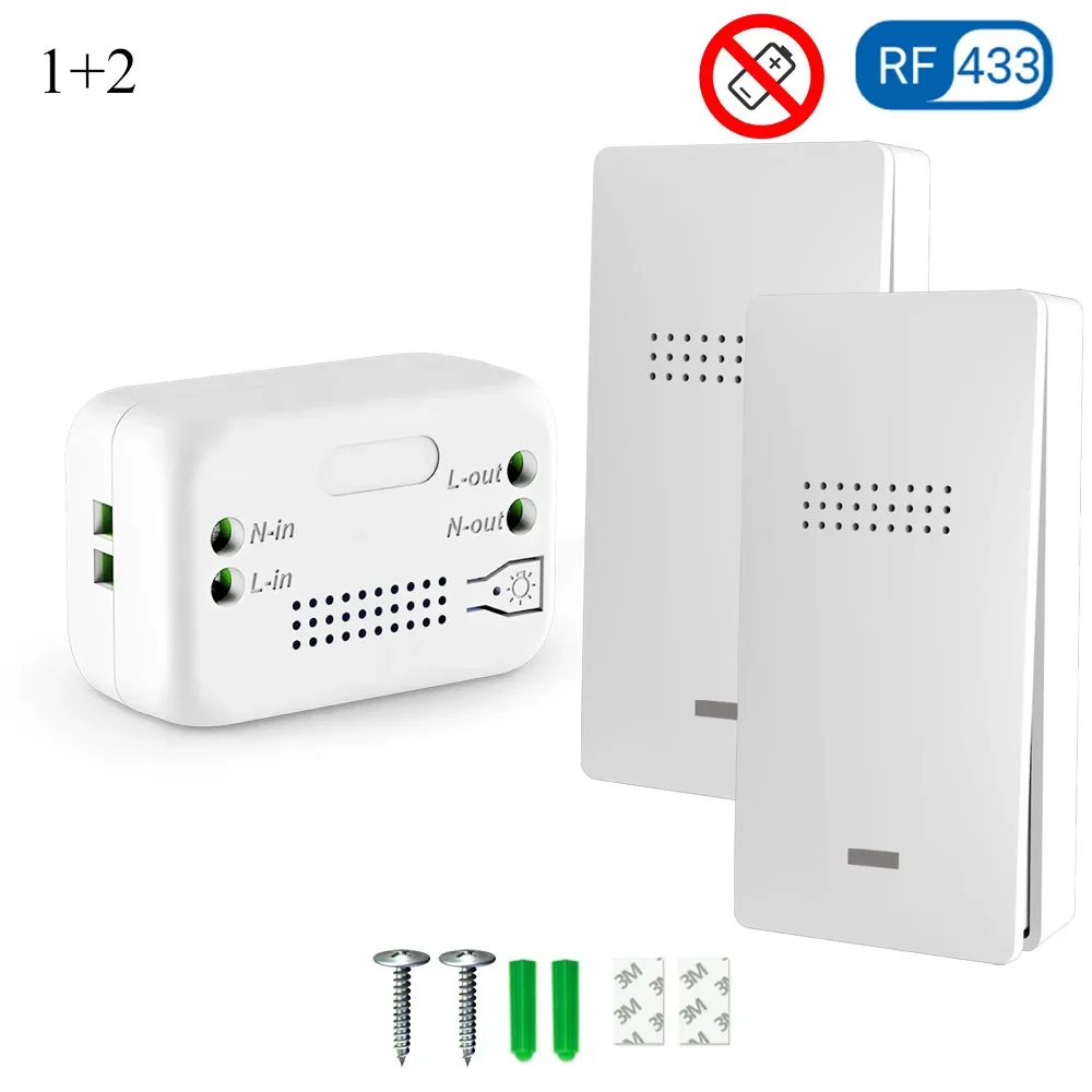 

Беспроводной кинетический выключатель Tedeligo