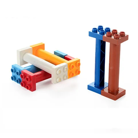 Конструктор большой размер детали для конструкции дома столбик мост колонна