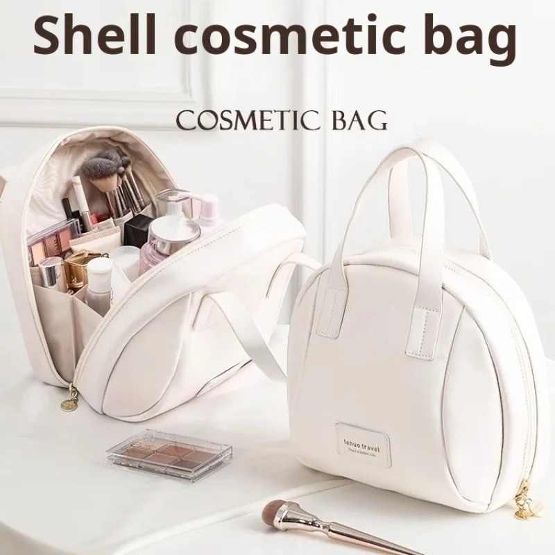 Портативная косметичка Highvalue вместительная Водонепроницаемая Сумочка чехол для