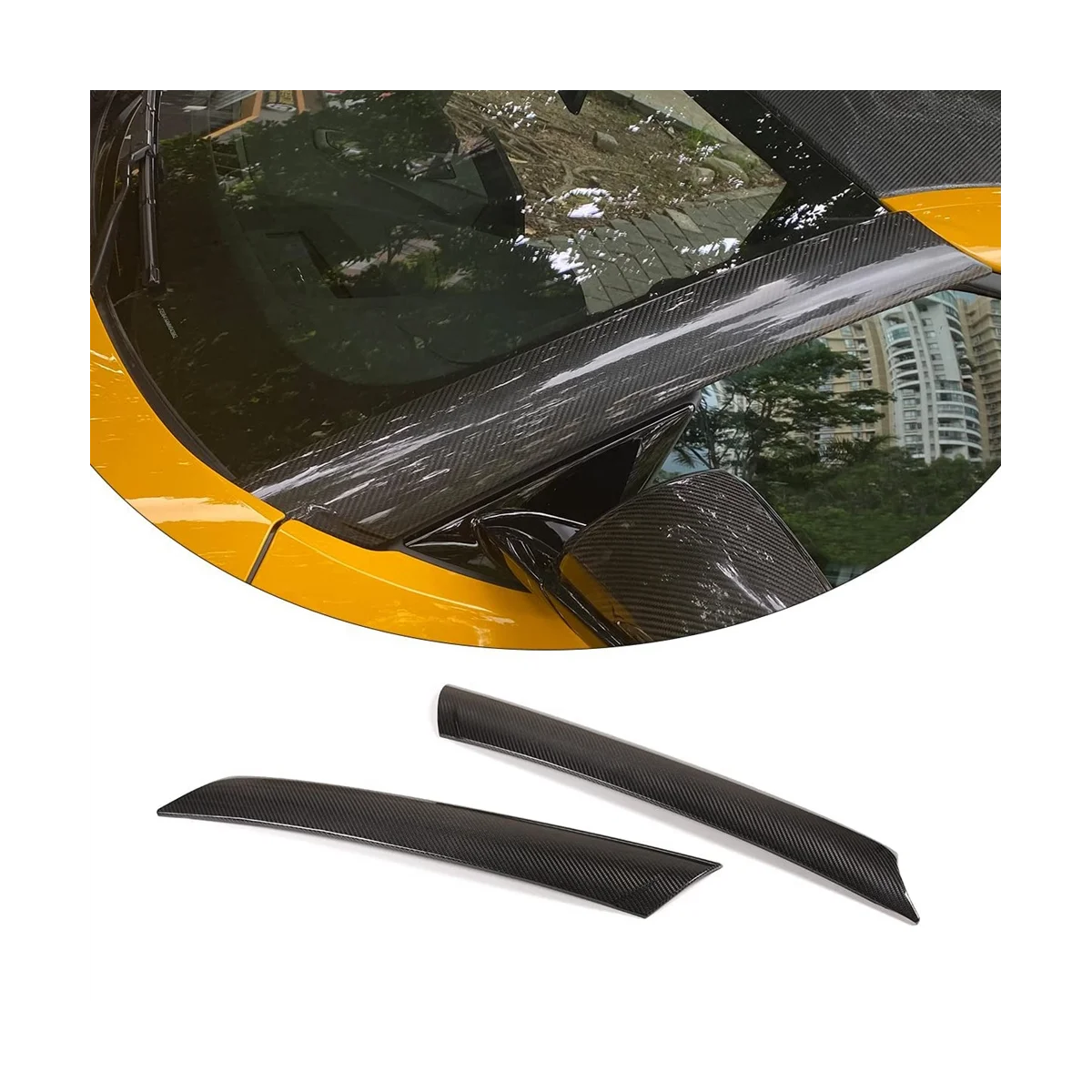 

Накладка на боковое стекло для Toyota Supra GR A90 A91 MK5 2019 2020 2021 2022