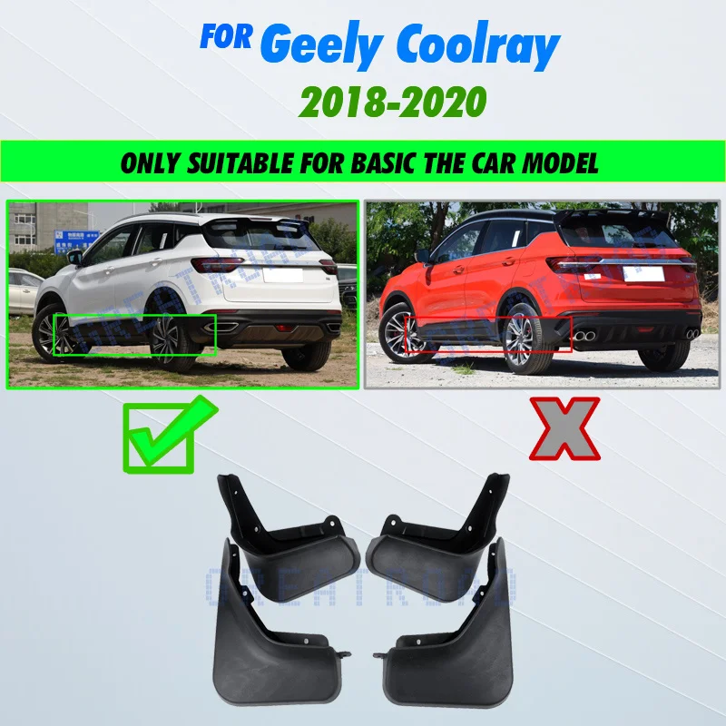 

Автомобильные брызговики для Geely Coolray 2018 2019 2020, брызговики, брызговики, аксессуары для крыльев