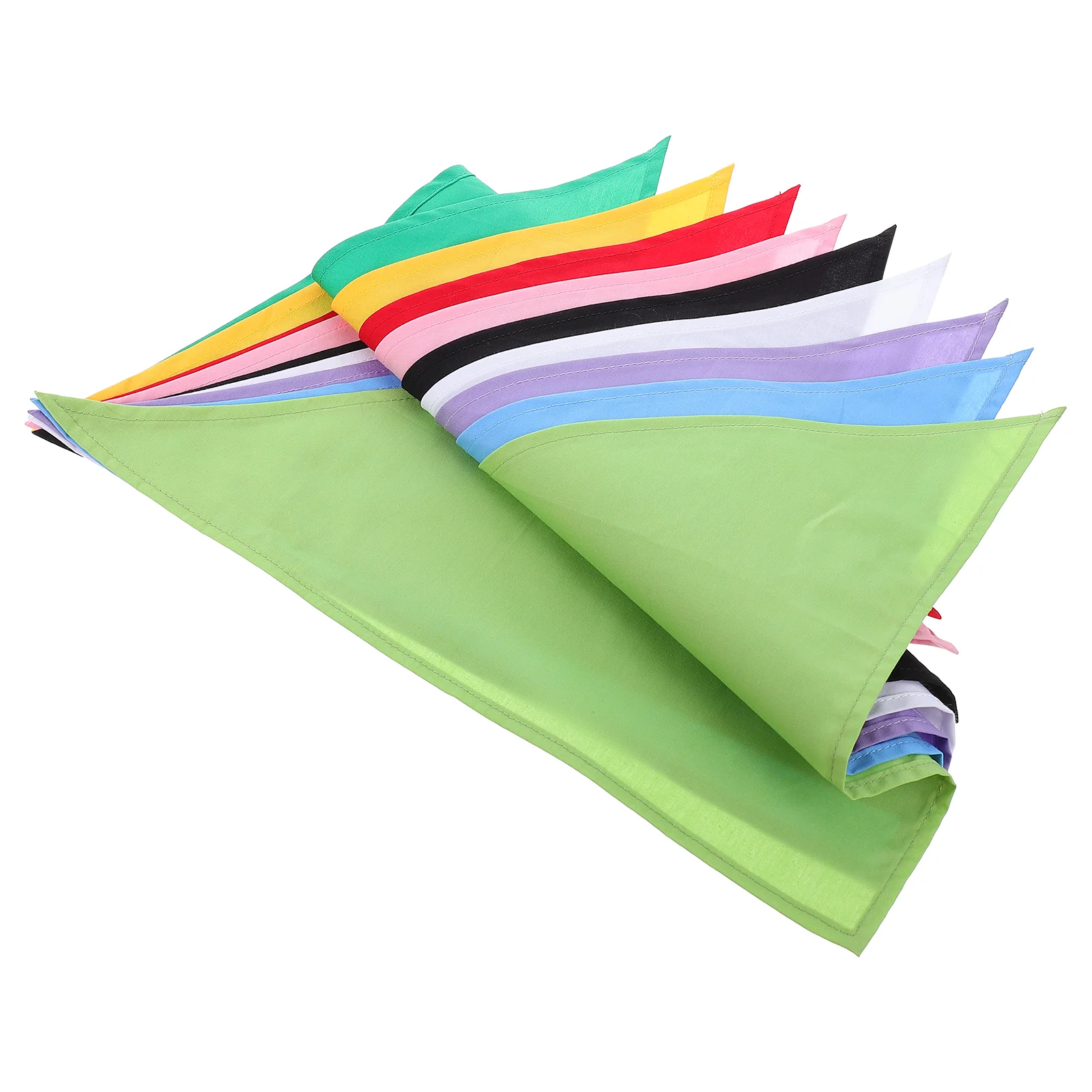 

9Pcs Pet Cotton Bandana Useful Dog Bib Triangle Scarf Pet Supplies (Assorted Style)