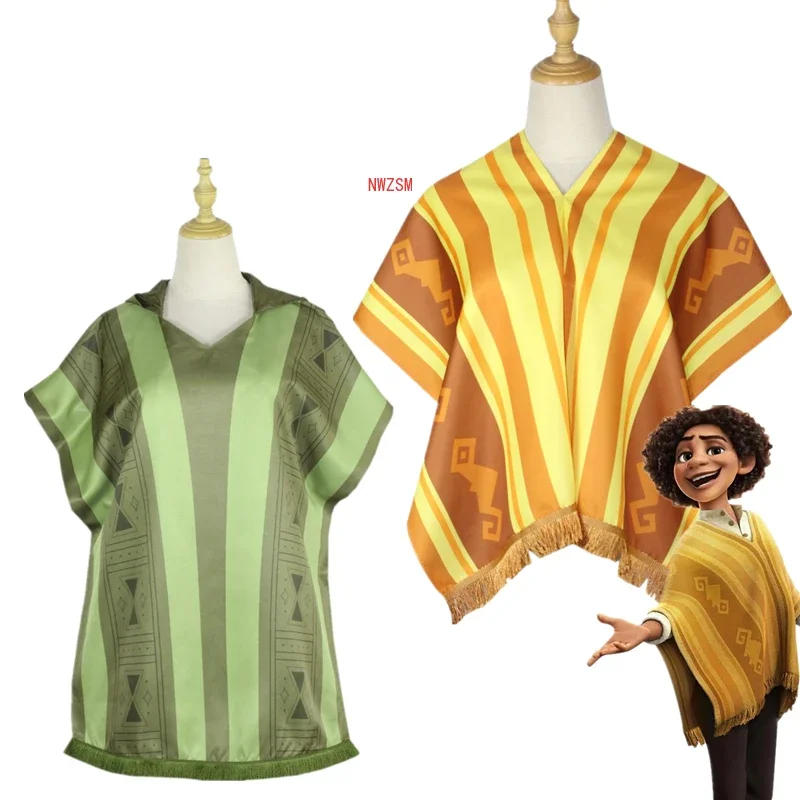 Аниме фильм очаровательный мадригал Бруно косплей костюм дети Камило унисекс