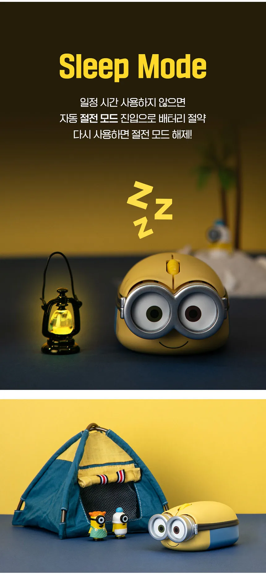 Подлинная периферийная USB-мышь с миньонами Bluetooth-кукла беспроводная Bluetooth-мышь