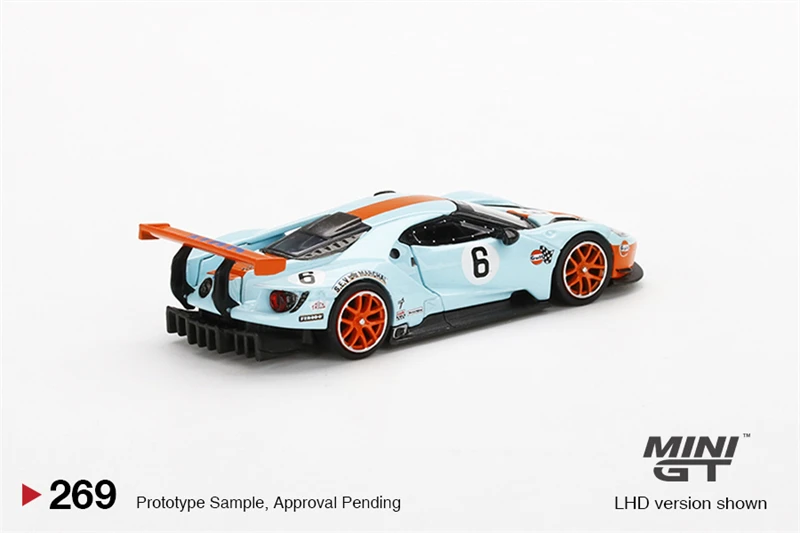 Мини GT 1:64 Ford GTLM перф #6 LHD литая модель автомобиля | Игрушки и хобби