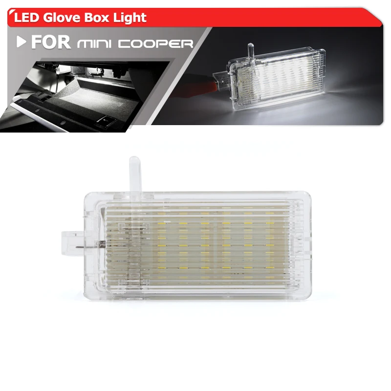 

1x Led Glove Box Trunk Light Module For Mini Cooper R50 R52 R53 R55 R56 R57 R58 R60 R61 Assessories For BMW E46 Glove Box Lamp