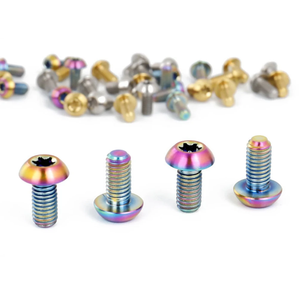 Винт T25 m5x10 мм из титанового сплава болты ротора дискового тормоза для горного и