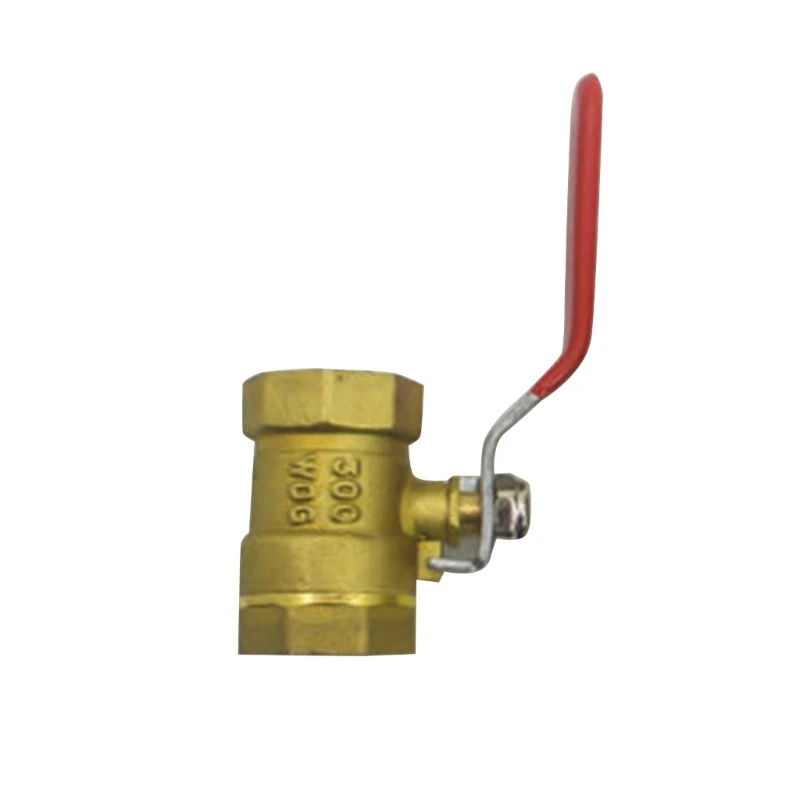 

Шаровой клапан, утолщенный кран для воды с ручкой, Резьбовые клапаны, двойной латунный Внутренний провод DN25, 1 дюйм, латунный соединитель клапана