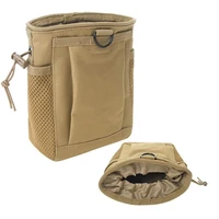 tactical molle edc dump pouch magazine pouch pocket drawstring ammo tool bag airsoft hunting accessories utility waist pack