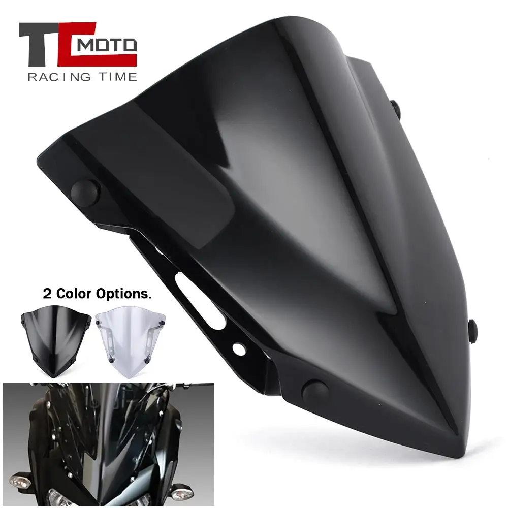 

2018-2020 MT07 Windshield For Yamaha MT07 MT-07 FZ-07 FZ07 MT FZ 07 2018 2019 2020 Motorcycle Windscreen Wind Deflect