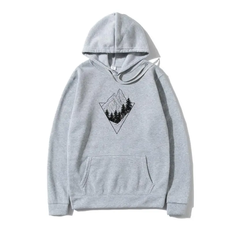 

WoMen Women Travel Holiday Mountain Ladies 90s Watercolor Casual Female Clothes Pullover Print Ladies Outwear Hoodies Cartoon