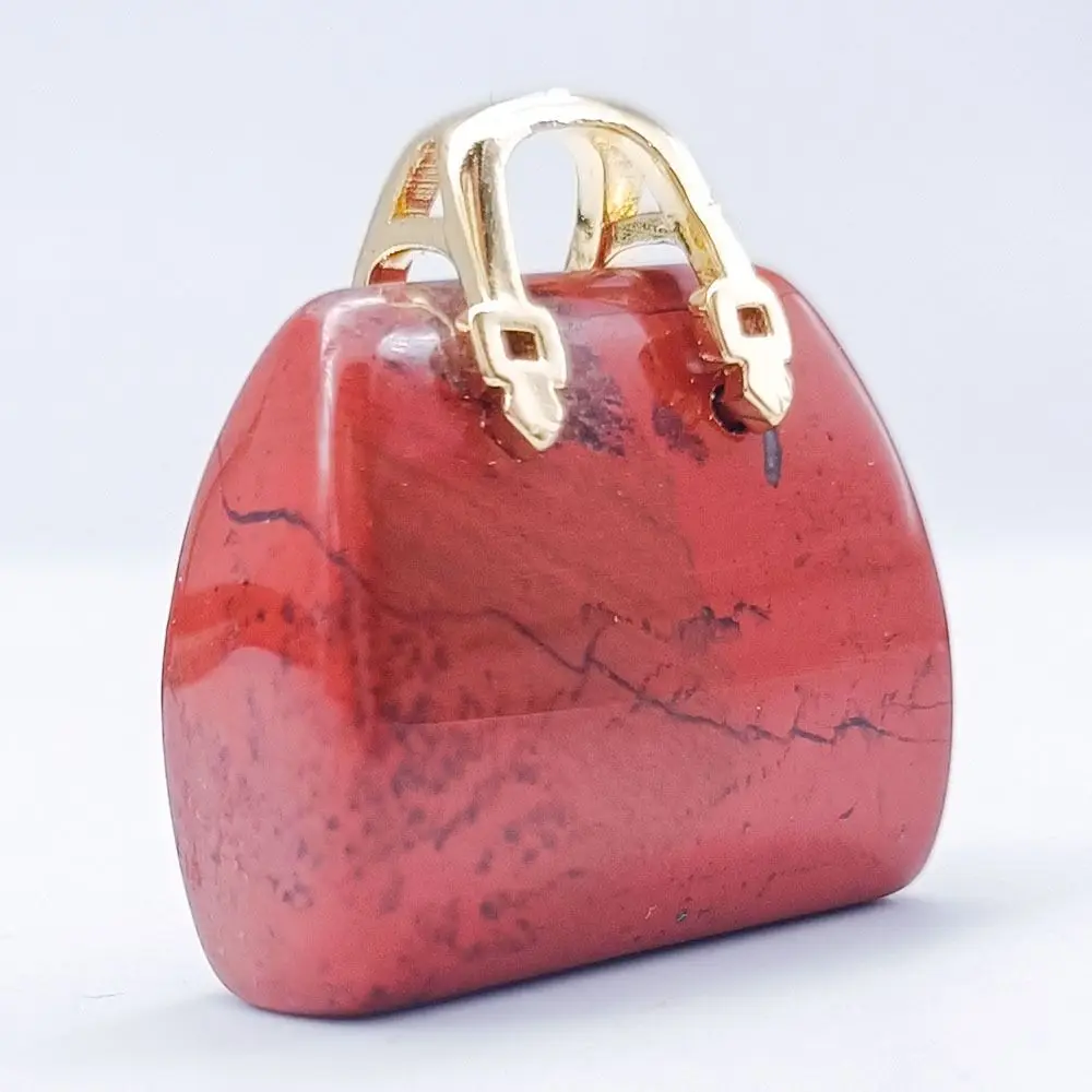 

Креативное украшение для дома, украшение для комнаты, исцеление ума, резная целебная сумка из хрустального камня, хрустальная сумка, подвеска для сумки