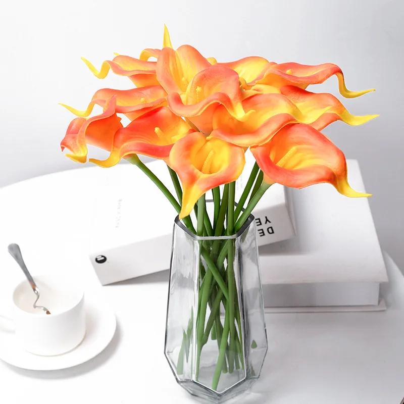 

Mini Pu Calla Lily, Fake Flowers, Artificial Imitation Flowers, Home Decoration, Photography Props, Feel Wholesale Manufacturers