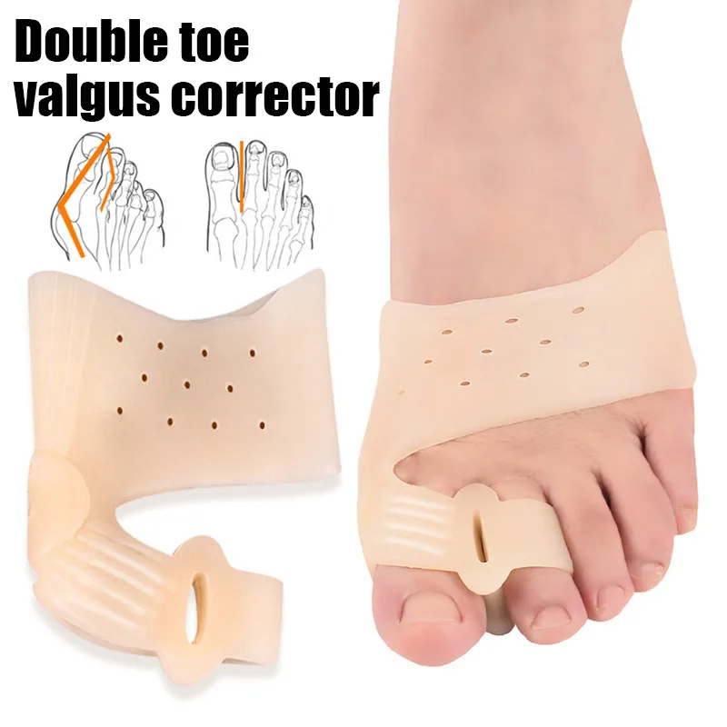 

Sdotter Bunion Corrector Silicon Toe Separator Footfinger Corrector Magnetic Therapy Hallux Valgus Corrector Toe Correction Tool