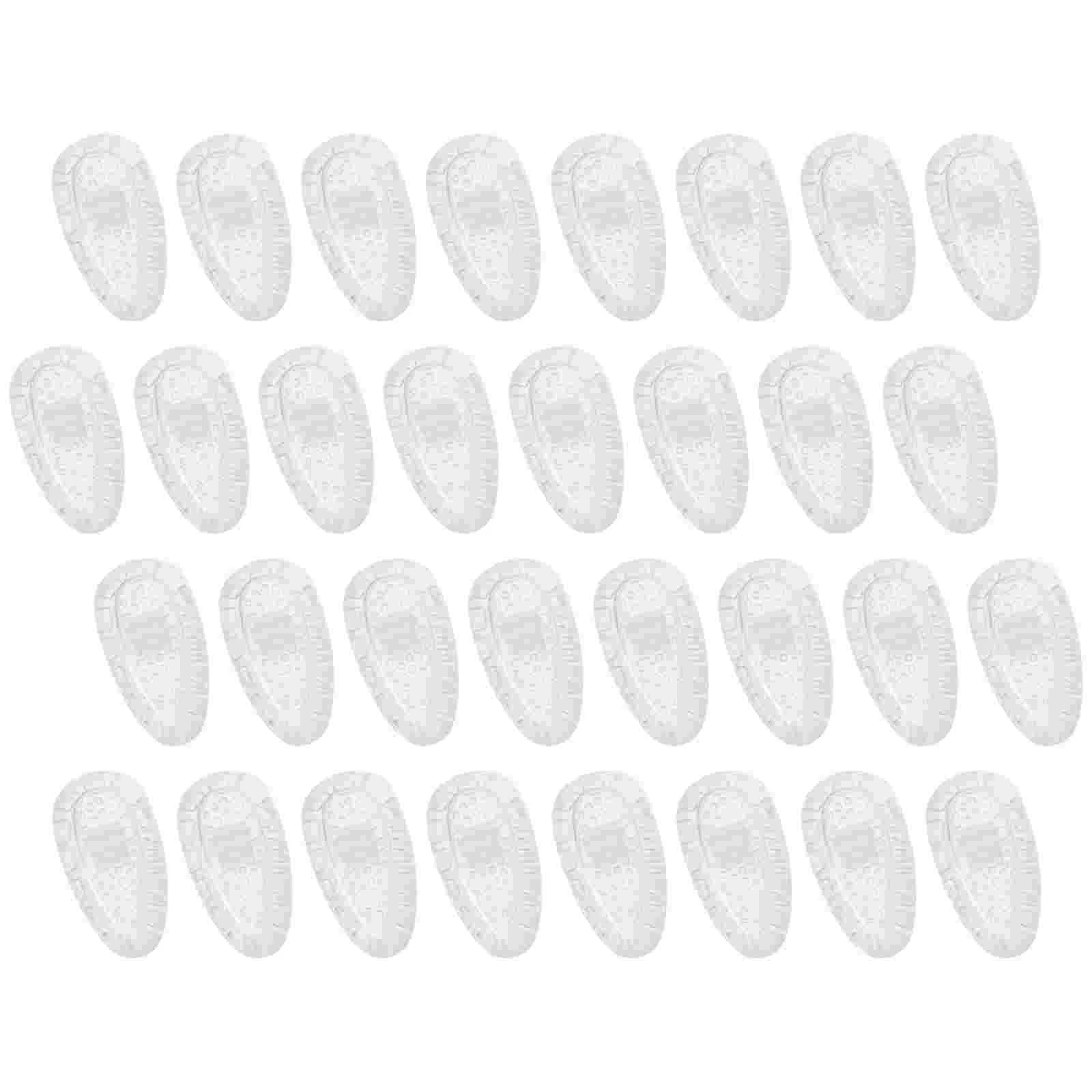 

Glasses Nose Pads Non-skid Supple Cushions Eyeglasses Comfortable Silicone Skin-friendly Replacements Mats Shot