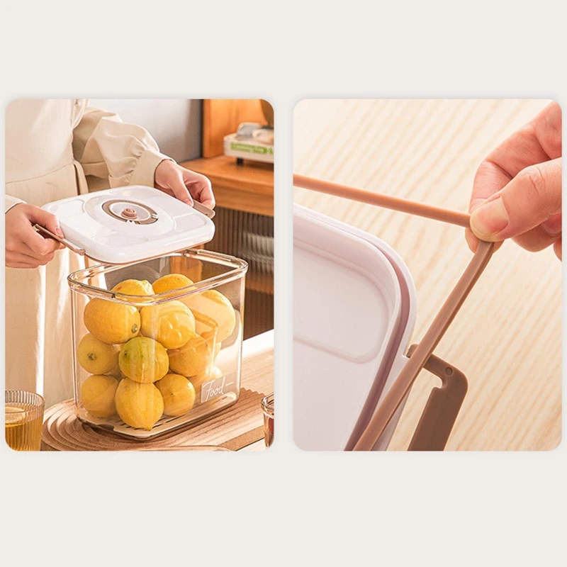 Вакуумный упаковщик для ящика хранения пищевых продуктов кухонных фруктов