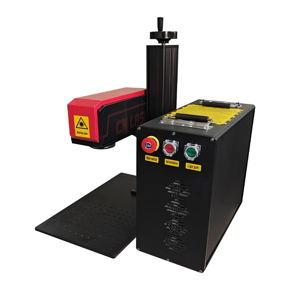 Mopa Color Mask 3D Динамический маркер Raycus Metal 50W Волоконно-лазерная маркировка Hine с